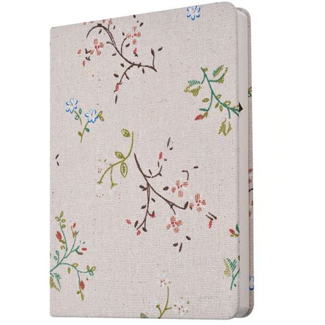 Customizable Paper Fabric Eco Friendly Travel Hardcover Notebook