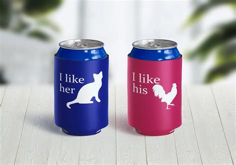 Show Your Feistiness for Each Other With These Funny Can Coolers. Sold ...