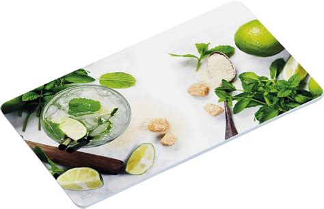 Kesper Dekor Frühstücksbrettchen Mojito aus Melamin bunt 23 5 x 14 x