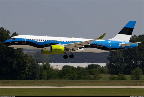 YL CSJ Air Baltic Airbus A220 300 BD 500 1A11 Photo By Felix Sourek