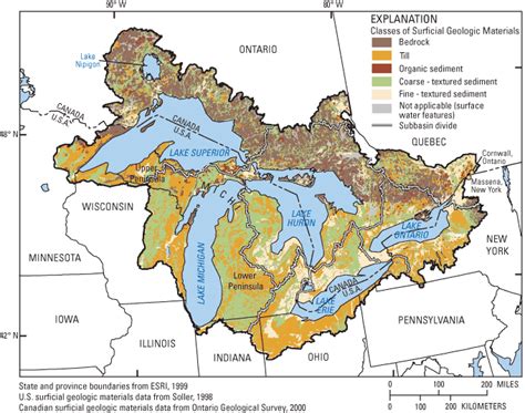 Estimation Of Shallow Ground Water Recharge In The Great Lakes Basin