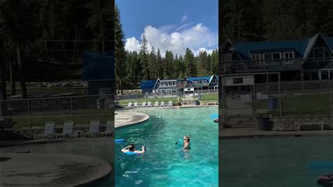 Terrace Lakes Resort Hot Springs Pool Garden Valley Id Youtube