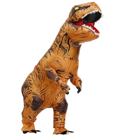 Adult T Rex Dinosaur Inflatable Costume Trex T Rex Jurassic World Grey Blowup Low Price And Fast