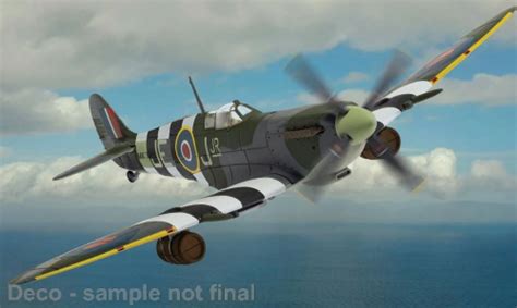 Mod Le R Duit Supermarine Spitfire T Te G Awgb Finished As