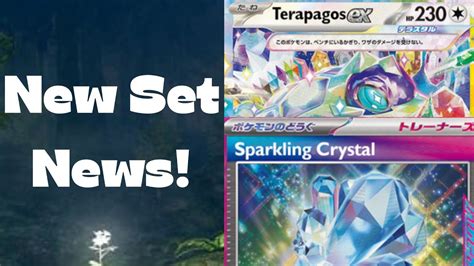 New Stellar Crown Set Revealed For The Pokemon Tcg Sv7 Youtube