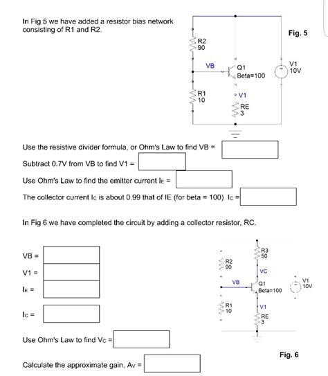 Solved Below Is An Npn Transistor In Fig 1 Connect Two Dc