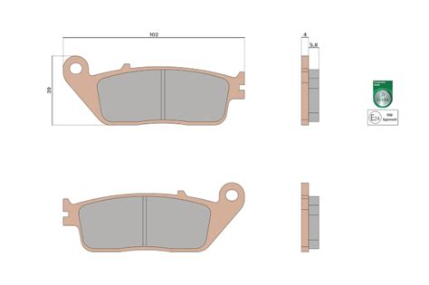 Pastillas De Freno Brake Pads Mhr Synt Homologadas Malossistore