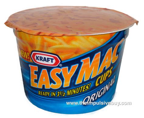 REVIEW: Kraft Easy Mac Cups - The Impulsive Buy