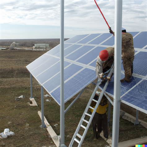 Installation Of Utility Scale Solar Panel Projects Solar Panels