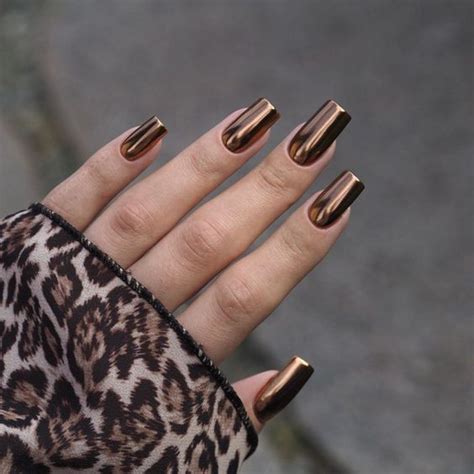 17 Trendy Chrome Nail Ideas For Fall 2023 Chrome Nail Colors Ombre