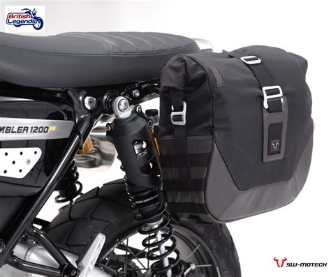 Bolsa Laterale Soporte Para Triumph Scrambler Street Scrambler