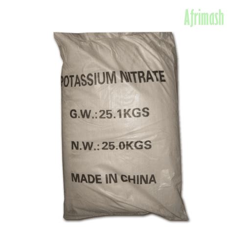 Potassium Nitrate Fertilizer 25kg Bag Nigeria