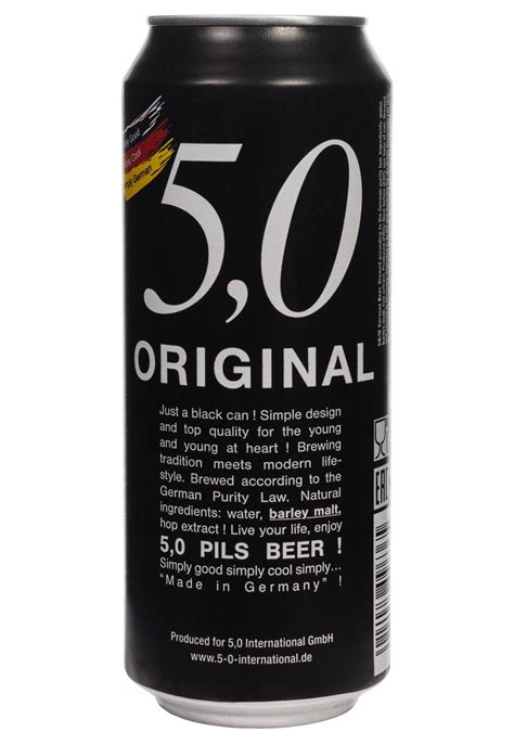 Купить Пиво 5.0 Original Pils 5% светлое ж/б 0.5 л онлайн в Украине по ...