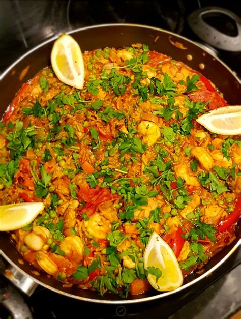 Easy Chicken And Chorizo Paella Recipe Skint Chef