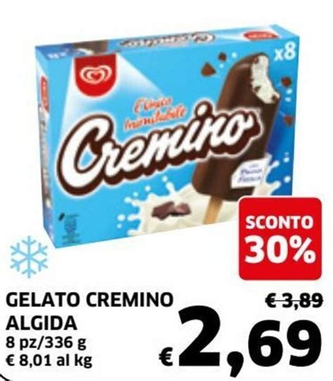 Offerta Algida Gelato Cremino 8 Pz 336g Di Ecu Discount