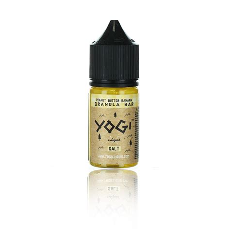 Yogi Salts Peanut Butter Banana Granola Bar Ml Nic Salt Vape Juice