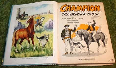 Champion The Wonder horse Annual (c) 1958 | Little Storping Museum