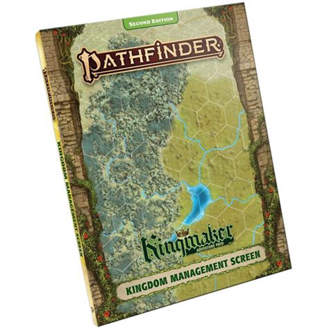 Pathfinder 2e Rpg Kingmaker Kingdom Management Screen Roleplaying