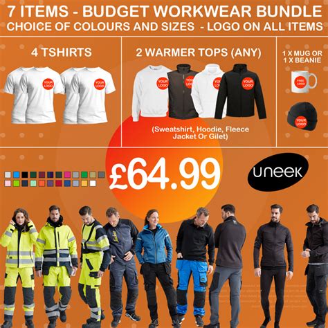 Workwear Bundles Workwear Personalised Workwear Workwear Bundles