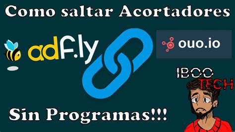 COMO SALTAR TODOS LOS ACORTADORES DE ENLACES ADFLY Y Otros Acortadores