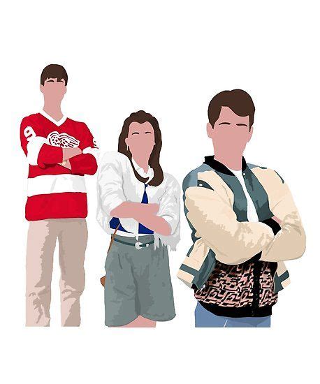 Ferris Bueller Art Poster By Joel Thayer Ferris Bueller Iconic Movie Posters Ferris Bueller