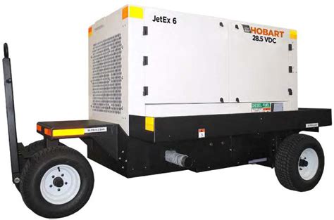 Hobart Jetex 6d 285 Vdc Tier 3 Diesel Ground Power Unit