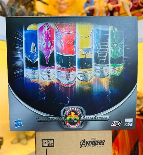 Threezero Power Rangers Six Pack 16 Scale Hobbies And Toys Toys