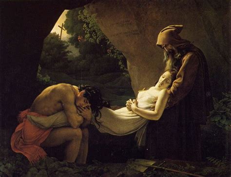 Atala Au Tombeau 1808 Girodet De Roussy Trioson Louvre Anne Louis