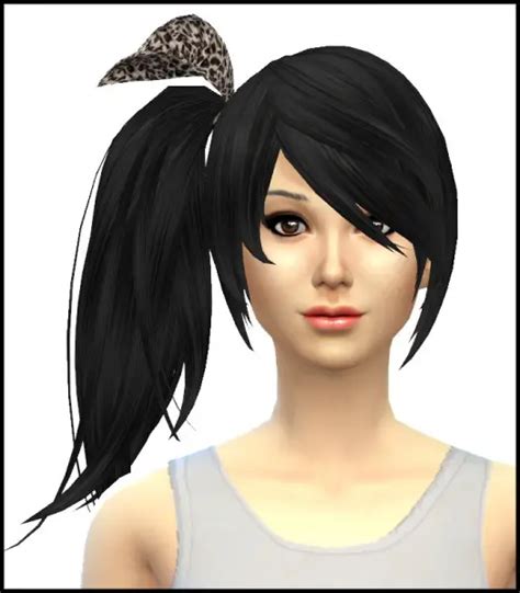 Sims 4 cute ponytail hair cc - etpinfinity