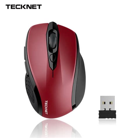 TeckNet TeckNet PURE 2.4G Wireless Mouse, 6 Buttons, 18 Month Battery ...