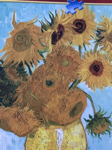 Ravensburger Vincent Van Gogh Sunflowers Premium Softclick Jigsaw