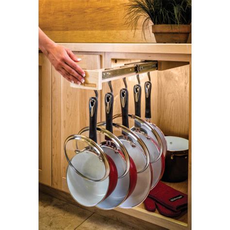 Rev A Shelf Glideware Pull Out Base Cabinet Organizer W Adjustable