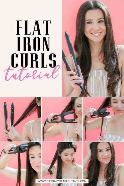 Curl Hair With Flat Iron Curling With Straightener Hacks How To How To