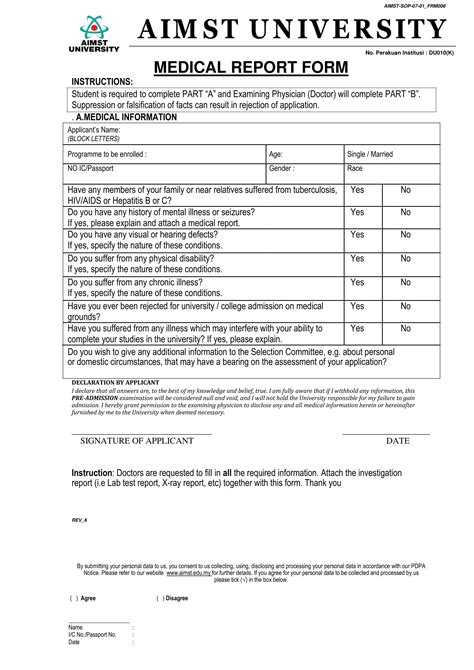 FREE 15 Medical Report Forms In PDF MS Word