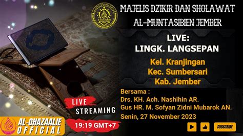 Live Majelis Dzikir Shalawat Al Muntasibien Dusun Lamparan