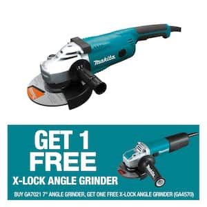 Makita 9 5 In Corded High Power Angle Grinder With AC DC Switch