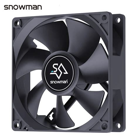 Snowman Mm Pin Pwm Fan Mm Computer Case Fan Silent Cm Cpu