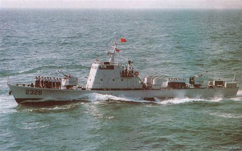 Shanghai Class Coastal Asw Patrol Craft Peoples Liberation Army Navy