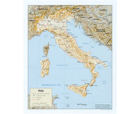 Maps Of Italy Collection Of Maps Of Italy Europe Mapsland Maps