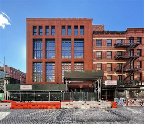 Greenwich Street S Red Brick Exterior Nears Completion In Tribeca