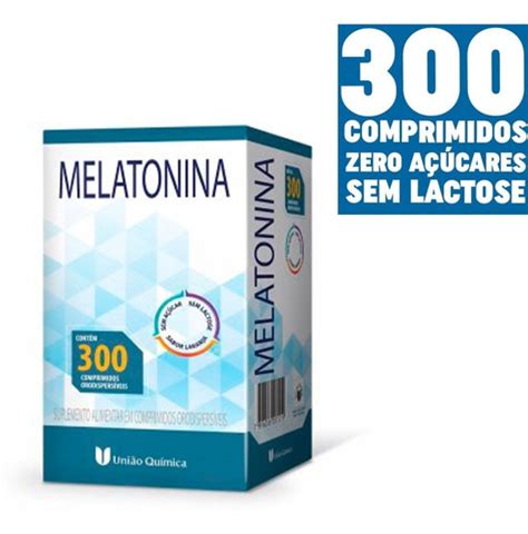 Melatonina 300 Comprimidos Orodispersíveis Sabor Laranja MercadoLivre