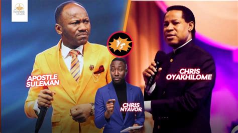 Apostle Johnson Suleman Reveals Shocking Truth About Pastor Chris