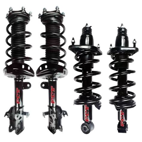 Fcs Front And Rear Susp Strut And Coil Spring Assemblies Kit For Honda Cr V