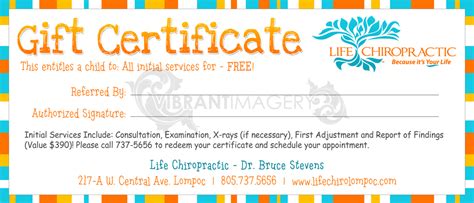 Vibrant Imagery Life Chiropractic Graphics