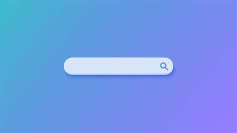 Minimal Search Bar Simple And Modern Search Bar Design 9671115 Vector