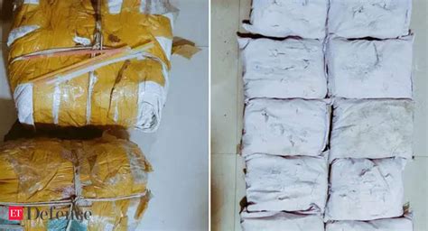 Pakistani Drone Punjab BSF Seizes 15 Kg Drugs Dropped By Pakistani