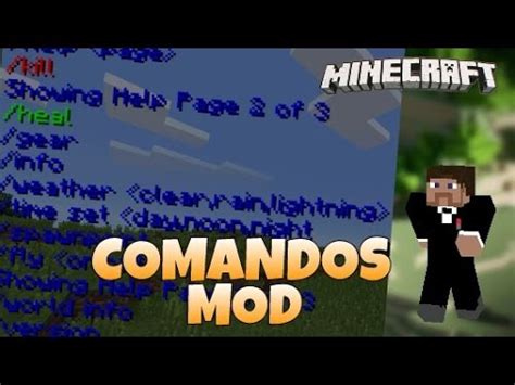 Mod Comandos V2 Minecraft PE 0 13 1 MOD YouTube