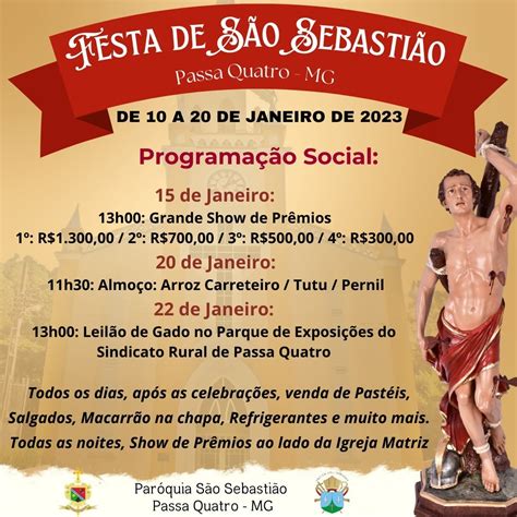 Portal Minas Gerais Eventos FESTA DE SÃO SEBASTIÃO