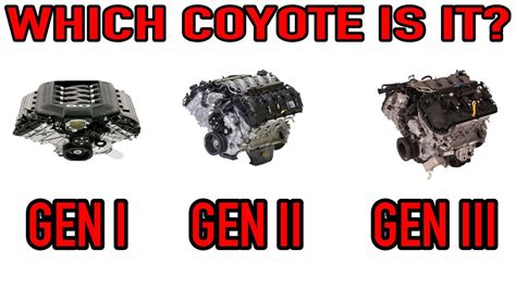 Differences Between Gen 1 Gen 2 Gen 3 Gen Coyote Engines 44 Off