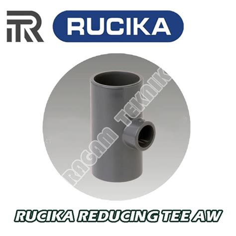 Jual Rucika Reducing Tee X Aw Vlok T Reducer Polos Verlop Flok